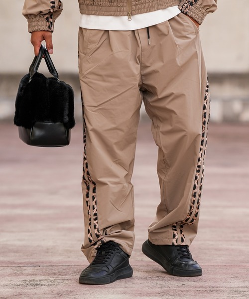 adamsJUGGLER（アダムスジャグラー） パンツ W/Rレオパードライン