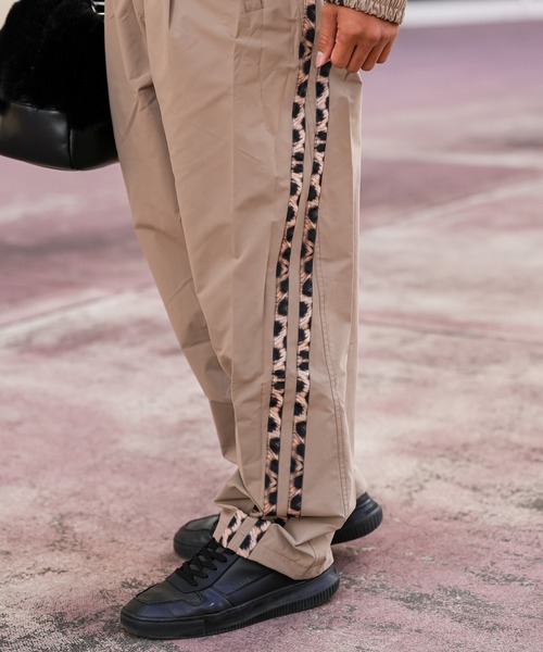 adamsJUGGLER（アダムスジャグラー） パンツ W/Rレオパードライン