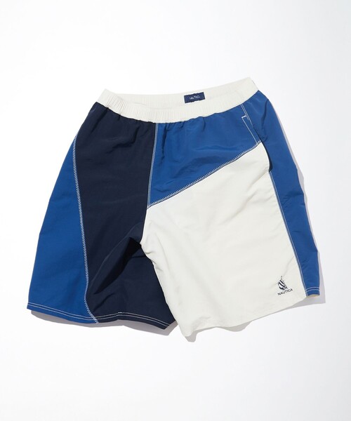 「NAUTICA」 ハーフパンツ MEDIUM グリーン メンズ_画像3