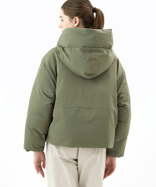 オーシバル　フード付きダウンジャケット　レディース a33e36746e6f9c6180792db95409fe