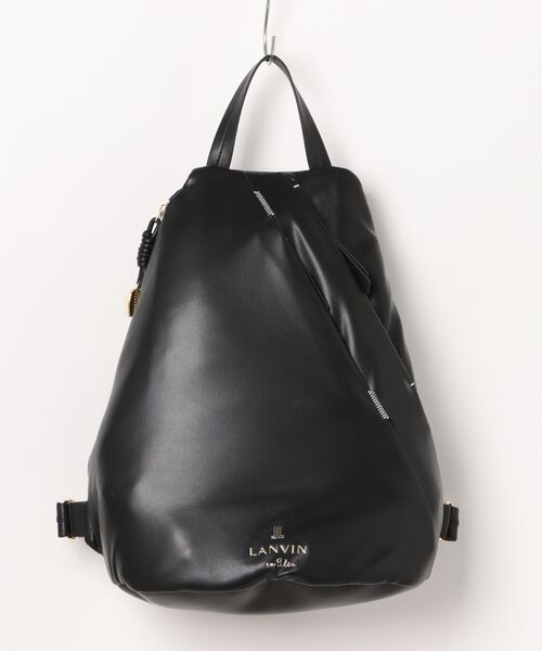 LANVIN en Bleu デイバック リュック スフレ バックパック レディース