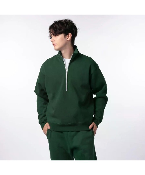 GOAT（ゴート） トレーナー スウェット GOAT / FLEECE HALF ZIP SWEAT