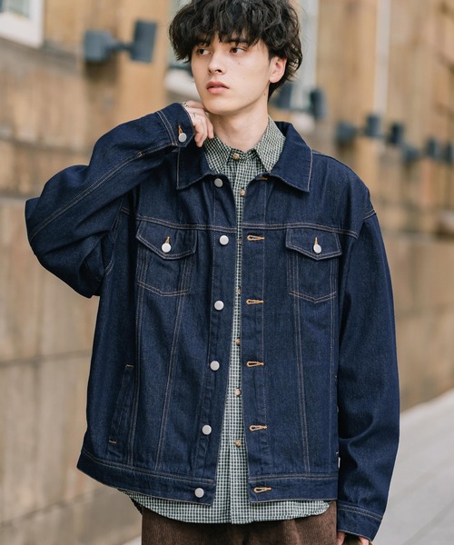 Rocky Monroe（ロッキーモンロー） デニムジャケット M ワンウォッシュ