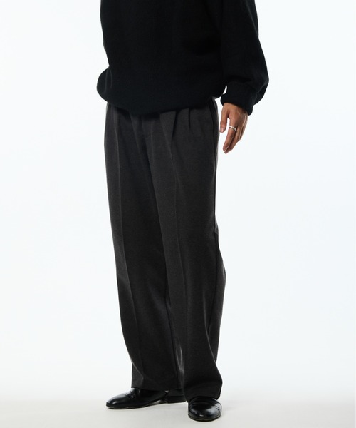 THE BOLDMAN スラックス MEDIUM ブラック メンズ : ZOZOTOWN Yahoo!店