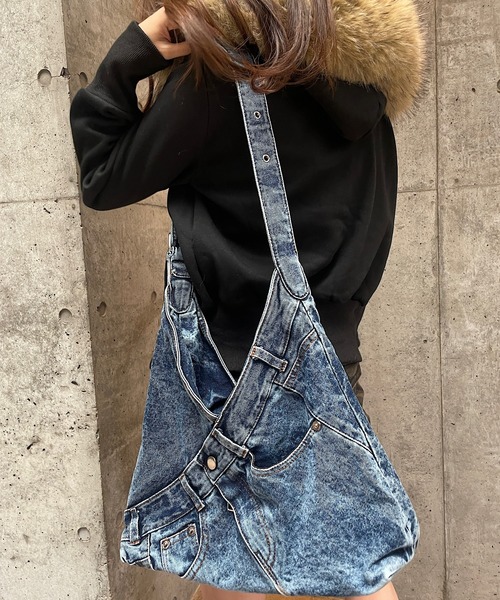 Roger&Raw(ロジャーアンドロウ) ショルダーバッグ バッグ デニム Roger&Raw(ロジャーアンドロウ) ショルダーバッグ バッグ デニム