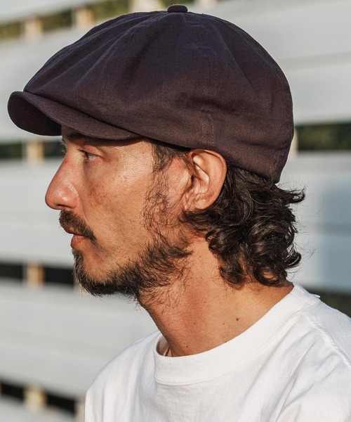 CAMBIO（カンビオ） 帽子 キャスケット mko13333- Linen Blend Big