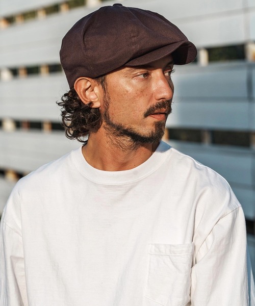 CAMBIO（カンビオ） 帽子 キャスケット mko13333- Linen Blend Big