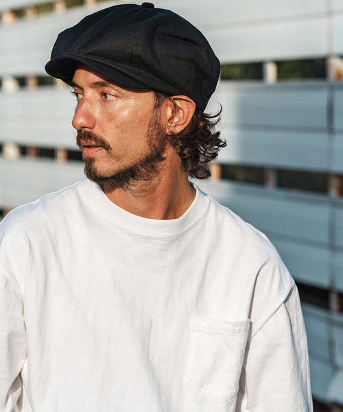 CAMBIO（カンビオ） 帽子 キャスケット mko13333- Linen Blend Big