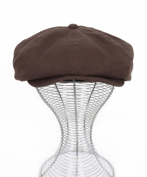 CAMBIO（カンビオ） 帽子 キャスケット mko13333- Linen Blend Big