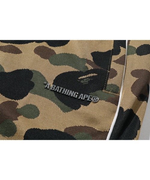 パンツ 1ST CAMO A BATHING APE LOGO RELAXED FIT TRACK SWEATPANTS メンズの画像
