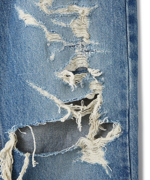 「PERVERZE」 デニムパンツ 2 ブルー レディース_画像5