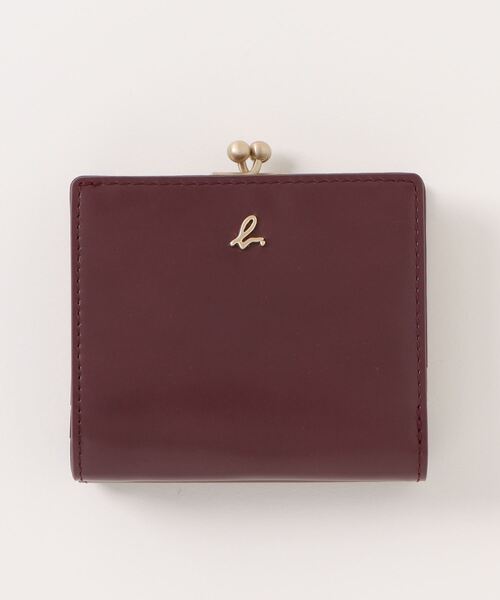 【新品未使用✨】agnes b. アニエスベー 二つ折り財布 ブラック×レッド agnes b.（アニエスベー） 財布 二つ折り財布 レディース メンズ XAW01