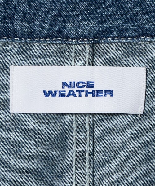NICE WEATHER デニムジャケット gジャン 「NICE WEATHER」デニム