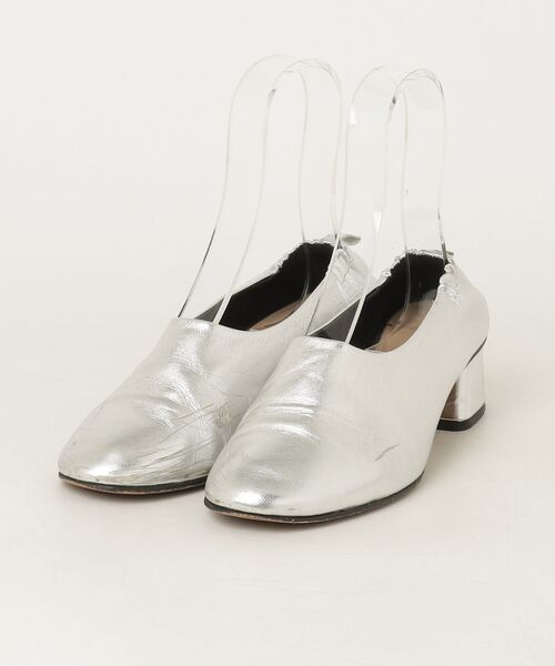 FABIO RUSCONI メッシュパンプス ホワイト FADIO RUSCONI ホワイトパンプス 37 中古・古着通販FABIO RUSCONI
