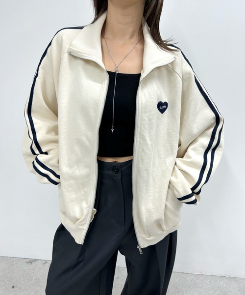 「WHO'S WHO gallery」 ブルゾン FREE ネイビー レディース_画像5