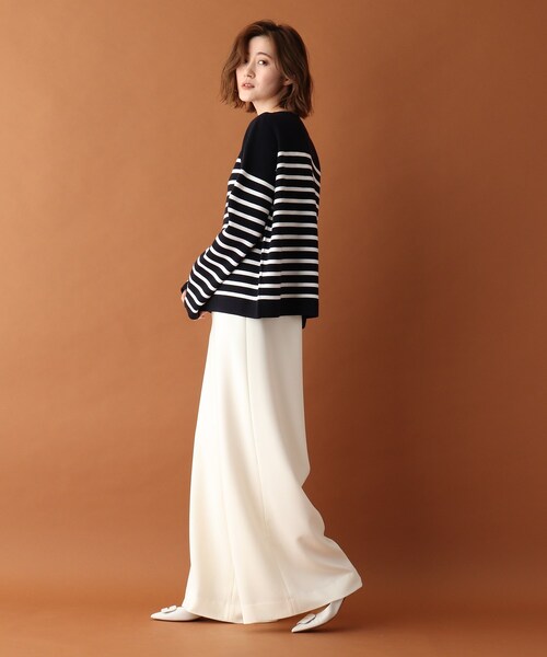 「DRESSTERIOR」 長袖ニット 38 ブルー レディース_画像6