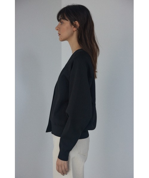 「BLACK BY MOUSSY」 ニットカーディガン FREE ライトパープル レディース_画像5