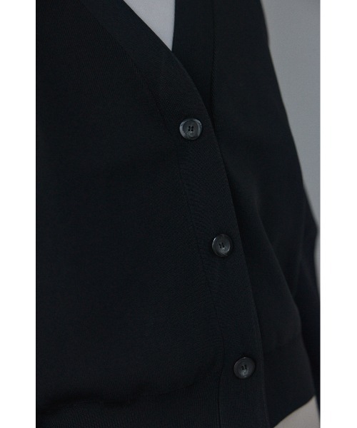 「BLACK BY MOUSSY」 ニットカーディガン FREE ライトパープル レディース_画像7