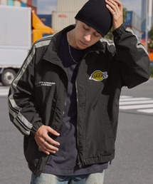 「MONO-MART」 ナイロンブルゾン M ホワイト メンズの画像4