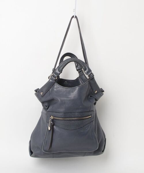 「story.」 ワンポイント2WAYバッグ - グレー レディース_画像2
