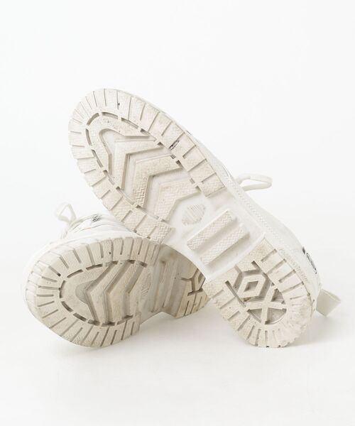 「PALLADIUM」 ローカットスニーカー 24.5cm ホワイト レディース_画像3