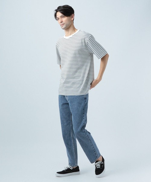 「BAYFLOW」 デニムパンツ LARGE クリアブルー メンズ_画像5