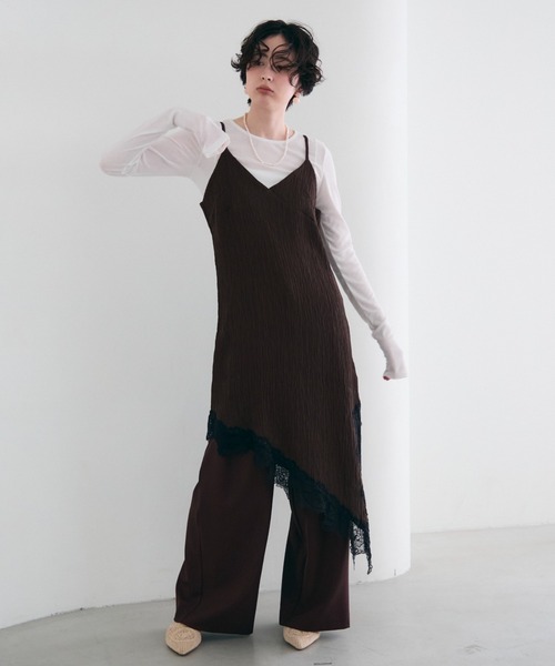 Trish（トリッシュ） ワンピース レースキャミチュニック : ZOZOTOWN