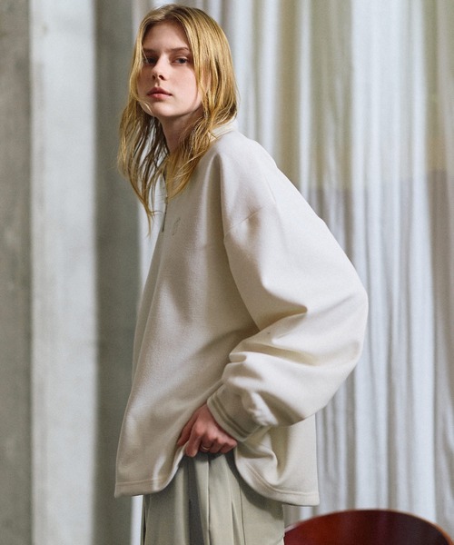 ROCHEM（ローシェン） ポロシャツ ワンポイントロゴ刺繍ドローコード付