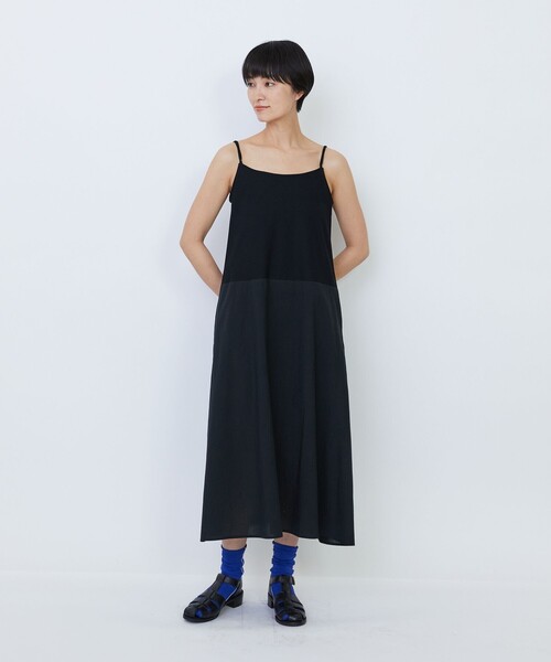 ワンピース 「3WAY」オリジナル柄カットジャカードワンピースの画像