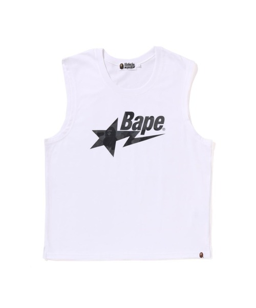 A BATHING APE（アベイシングエイプ） ノースリーブトップス MEDIUM