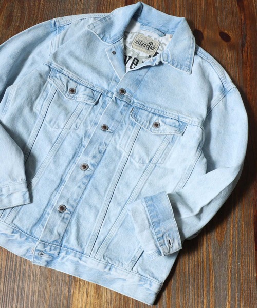 「Levi's」 デニムジャケット L ライトインディゴブルー メンズ_画像7
