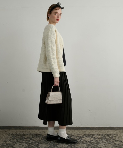 「BONLECILL noir」 2WAYバッグ FREE シルバー レディース_画像6