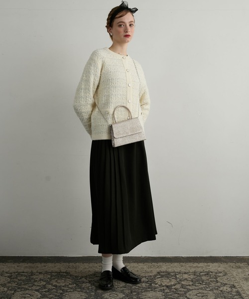 「BONLECILL noir」 2WAYバッグ FREE シルバー レディース_画像7