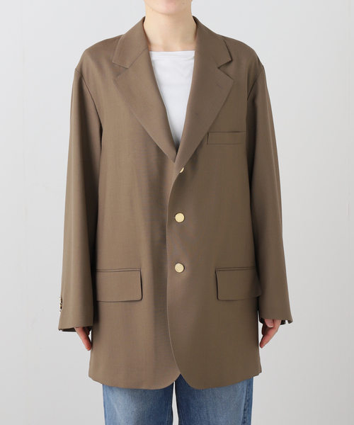 コート アウター COUTURE D`ADAM/クチュールドアダム BIGJK Single Blazer Desert レディースの画像