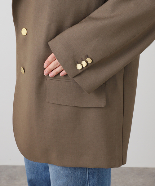 コート アウター COUTURE D`ADAM/クチュールドアダム BIGJK Single Blazer Desert レディースの画像