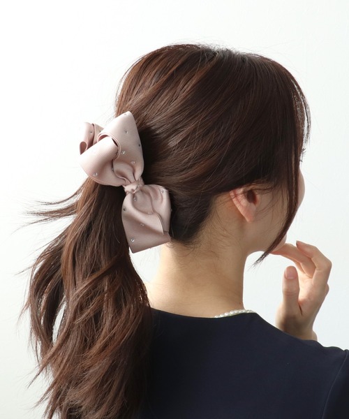 Three Four Time（スリーフォータイム） ヘアクリップ ドットストーン