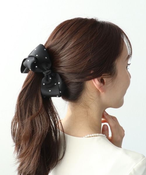 Three Four Time（スリーフォータイム） ヘアクリップ ドットストーン