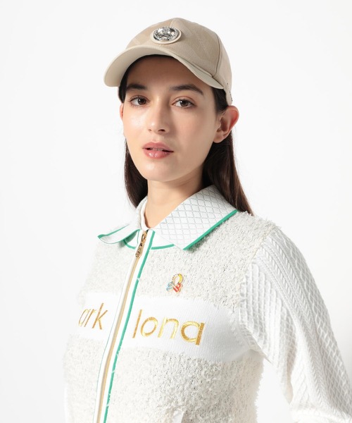 MARK&LONA（マークアンドロナ） キャップ 帽子 Gauge Camo Leather