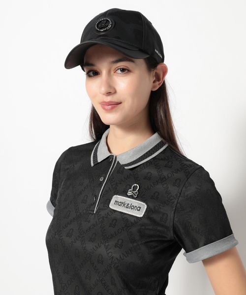 MARK&LONA（マークアンドロナ） キャップ 帽子 Gauge Camo Leather