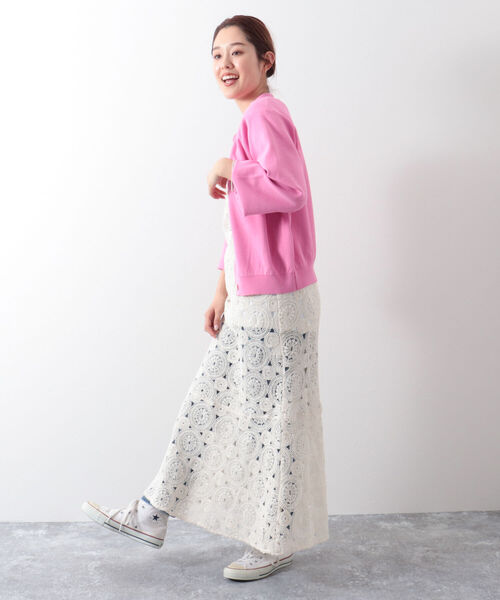 「Rie Miller」 ノースリーブワンピース 38 ベージュ レディース_画像9