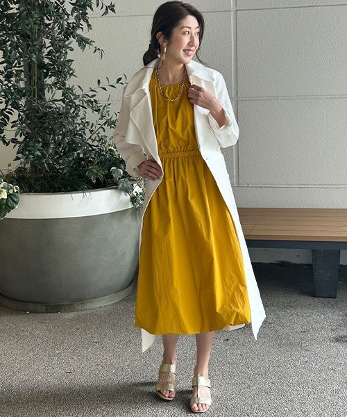 「BANANA REPUBLIC FACTORY STORE」 トレンチコート S ホワイト系その他 レディースの画像
