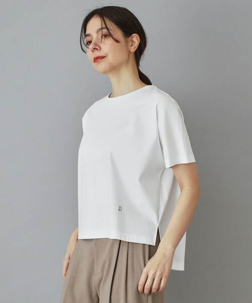 新品未使用　ドレステリア　コットン100% カットソー DRESSTERIOR（ドレステリア） tシャツ 半袖 「接触冷感／抗菌防臭／消