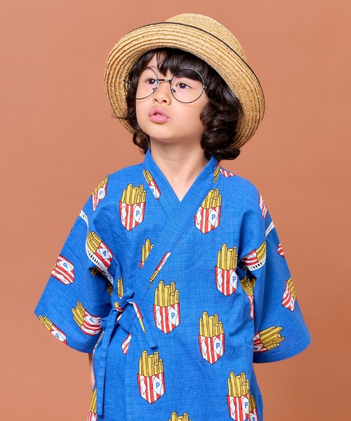 MARKEY'S（マーキーズ） 甚平 浴衣 「上下セット」甚平 キッズ 子供