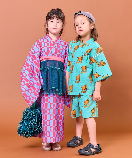 MARKEY'S（マーキーズ） 甚平 浴衣 「上下セット」甚平 キッズ 子供
