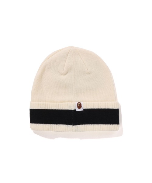 A BATHING APE（アベイシングエイプ） ニットキャップ FREE ブラック
