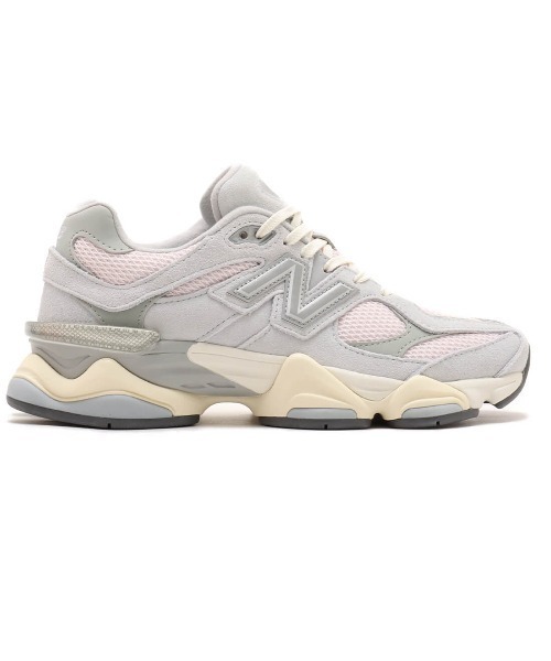 「New Balance」 ローカットスニーカー 24.5cm グレー メンズ_画像2