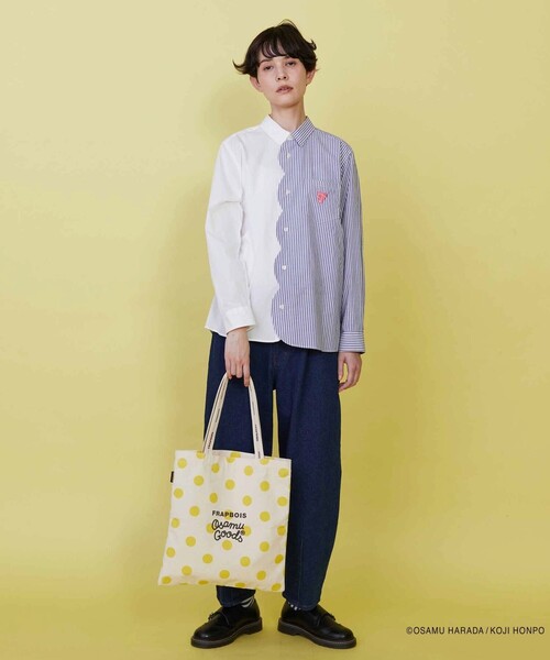 FRAPBOIS（フラボア） トートバッグ OSAMU GOODS ロゴトート 