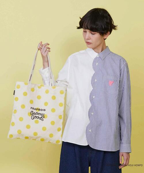 FRAPBOIS（フラボア） トートバッグ OSAMU GOODS ロゴトート