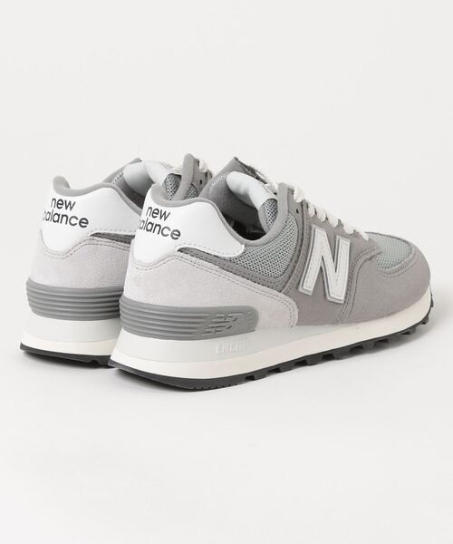 「New Balance」 ローカットスニーカー 24.5cm グレー メンズ_画像4