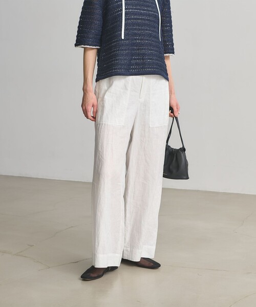 UNITED ARROWS(ユナイテッドアローズ) パンツ リネン パッチポケット UNITED ARROWS(ユナイテッドアローズ) パンツ リネン パッチポケット